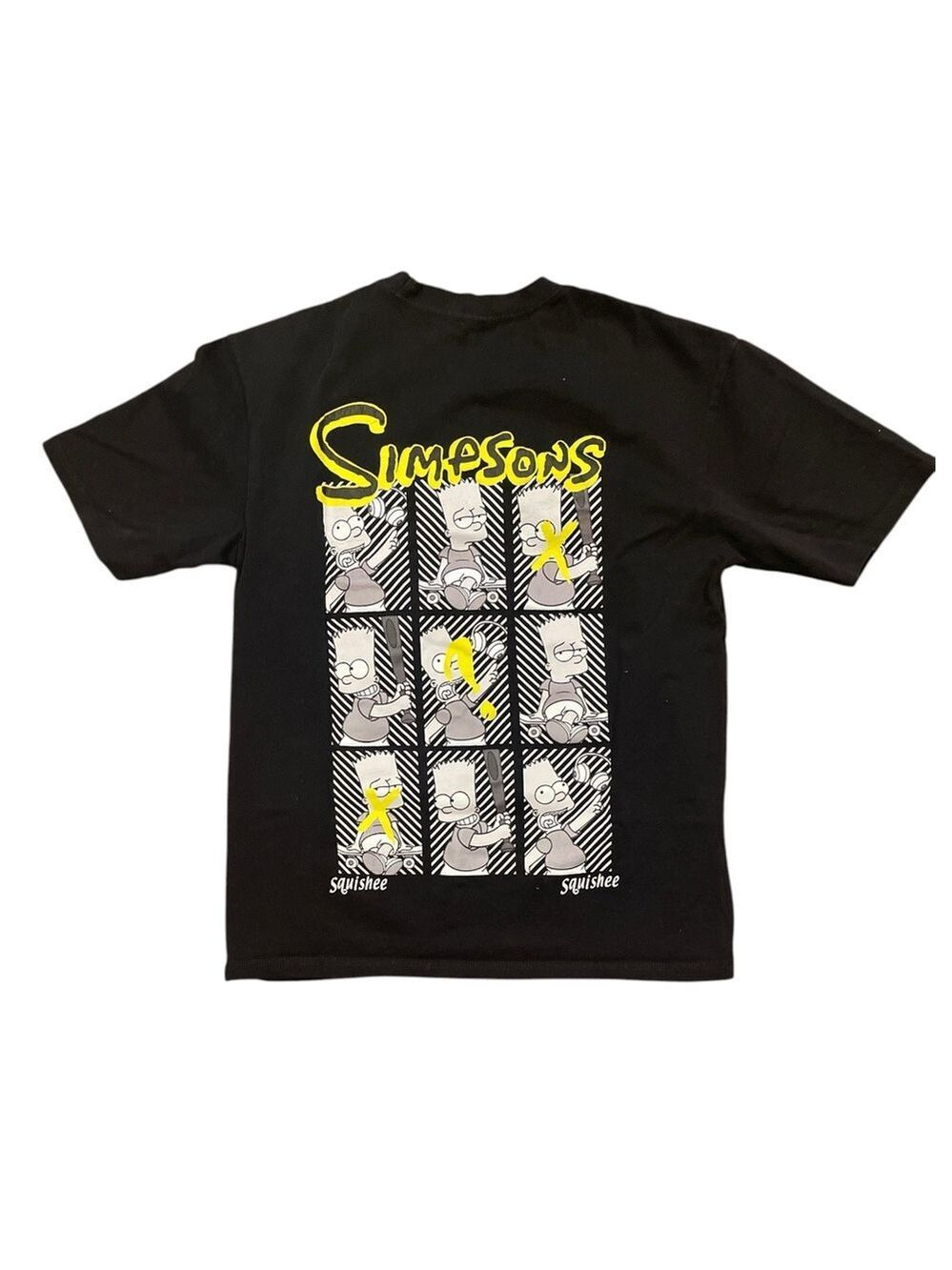 🟡 The Simpsons Bart “Squishee” Graphic Tee — 100% Cotton M (170/88A)